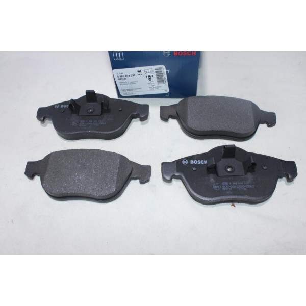 Jeu 4 plaquettes de frein avant montage teves Bosch BP347 0986494033 pour renault laguna 2 II scenic 1 