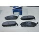 Lot 4 plaquettes de frein avant montage akebono Bosch BP1061 0986494150 pour nissan patrol Y61 Y62 