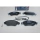 Lot 4 plaquettes de frein avant montage bendix Bosch 0986424598 BP340 pour citroen C5 