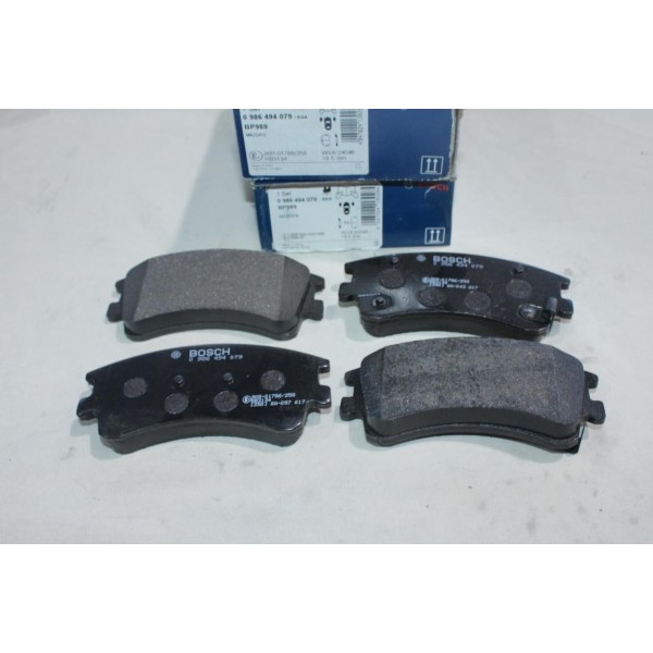 Lot 4 plaquettes de frein avant montage akebono Bosch BP340 0986494079 pour mazda 6 GG GY 