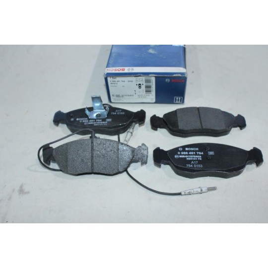 Jeu 4 plaquettes de frein avant montage teves Bosch BP612 0986461764 pour peugeot 306 
