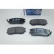 Jeu 4 plaquettes de frein arriere montage akebono Bosch BP616 0986461768 pour mitsubishi pajero L400 delica montero 