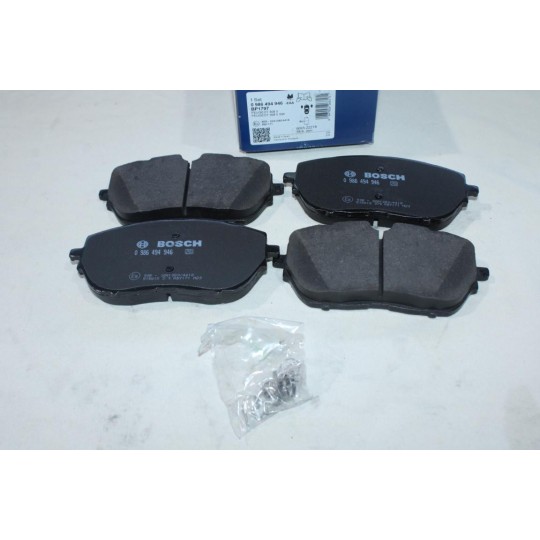 Jeu 4 plaquettes de frein avant montage bosch Bosch BP1797 0986494946 pour citroen C5 aircross X DS4 DS7 DS9 opel astra L 