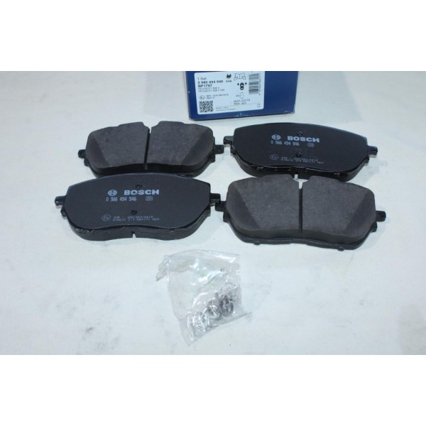 Jeu 4 plaquettes de frein avant montage bosch Bosch BP1797 0986494946 pour citroen C5 aircross X DS4 DS7 DS9 opel astra L 