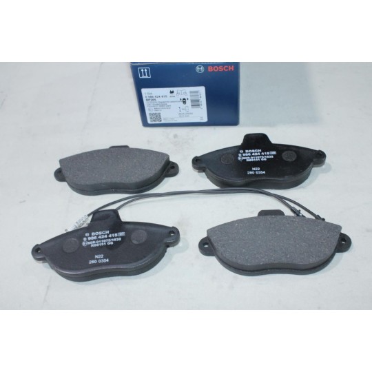 Jeu 4 plaquettes de frein avant montage bendix Bosch BP205 0986424415 pour citroen evasion jumpy 1 fiat scudo ulysse 1 peugeot 
