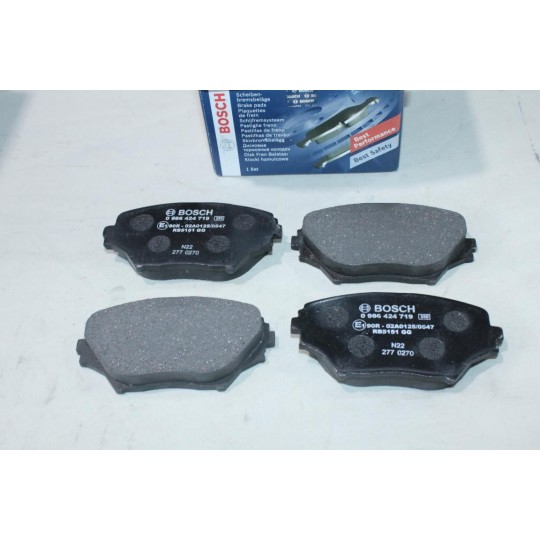 Jeu 4 plaquettes de frein avant montage akebono Bosch BP430 0986424719 pour toyota RAV4 XA20 