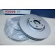 Jeu 2 disques de frein avant ventilé 312mm diametre Bosch BD996 0986479057 pour audi A4 A6 seat exeo skoda superb volkswagen 