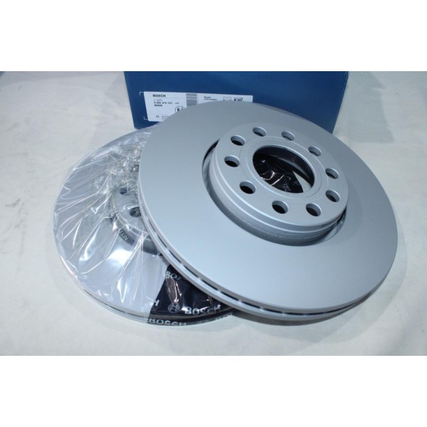 Jeu 2 disques de frein avant ventilé 288mm diametre Bosch BD988 0986479157 pour skoda superb 1 volkswagen passat B5 