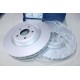 Jeu 2 disques de frein avant ventilé 345mm diametre Bosch BD1433 0986479590 pour audi A4 A5 Q5 