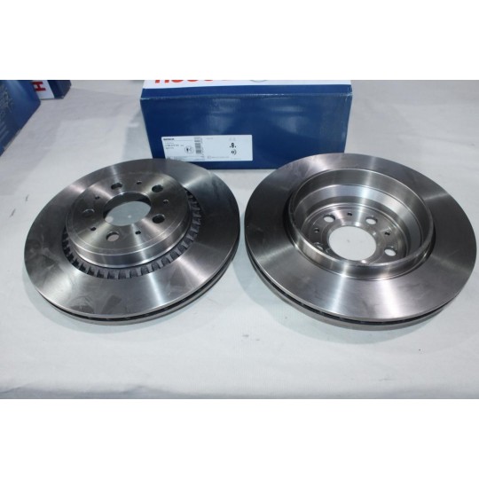 Lot 2 disques de frein arriere ventilé 308mm diametre Bosch BD1175 0986479320 pour volvo XC90 