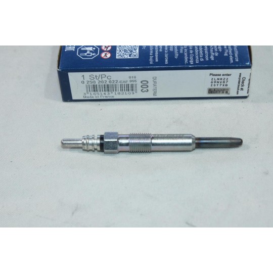 Lot 3 bougies de préchauffe Bosch N°003 0250202022 pour renault laguna 1 2 3 I II III megane 1 2 I II espace 3 4 III IV kangoo 