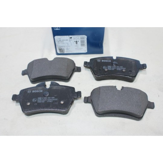 Jeu 4 plaquettes de frein avant montage lucas Bosch BP1410 0986494489 pour mini one cooper countryman paceman R60 R61 