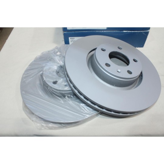 Jeu 2 disques de frein avant ventilé 321mm diametre Bosch BD1163 0986479300 pour audi A6 C6 A8 D3 