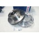 Jeu 2 disques de frein avant ventilé 276mm diametre Bosch BD749 0986478849 pour mercedes sprinter W901 W902 W903 W904 
