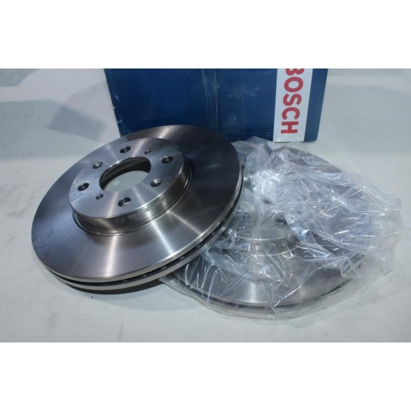 Jeu 2 disques de frein avant ventilé 252mm diamètre Bosch BD1171 0986479308 pour opel agila B suzuki swift 3 III splash 