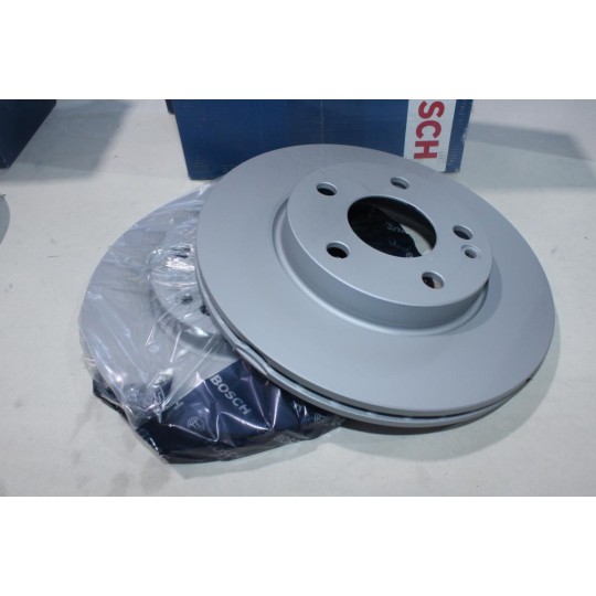 Lot 2 disques de frein avant ventilé 276mm diametre Bosch BD1058 0986479186 pour mercedes classe A B W169 W245 