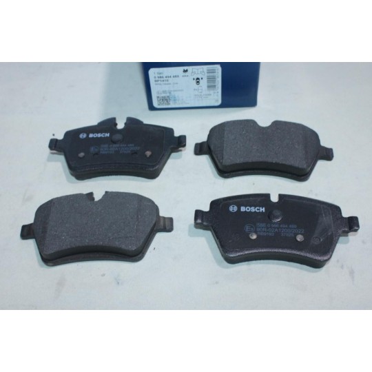 Lot 4 plaquettes de frein avant montage lucas Bosch BP1410 0986494489 pour mini one cooper countryman paceman R60 R61 