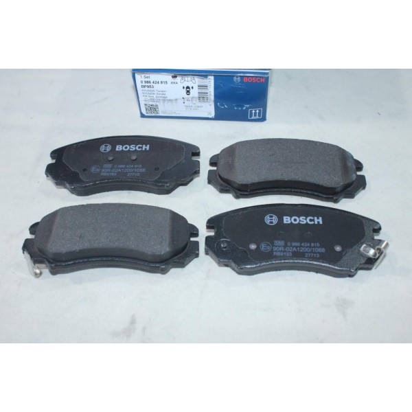 Jeu 4 plaquettes de frein avant montage mando Bosch BP953 0986424815 pour hyundai tucson sonata elantra tiburon kia magentis 