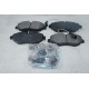 Lot 4 plaquettes de frein avant montage brembo Bosch BP1224 0986494334 pour nissan NT400 cabstar renault maxity 