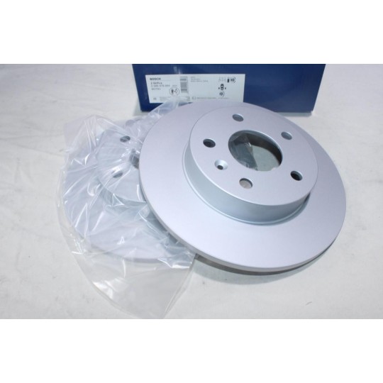 Jeu 2 disques de frein arriere plein 264mm diamètre Bosch BD783 0986478884 pour opel astra G H zafira A B corsa C meriva A 