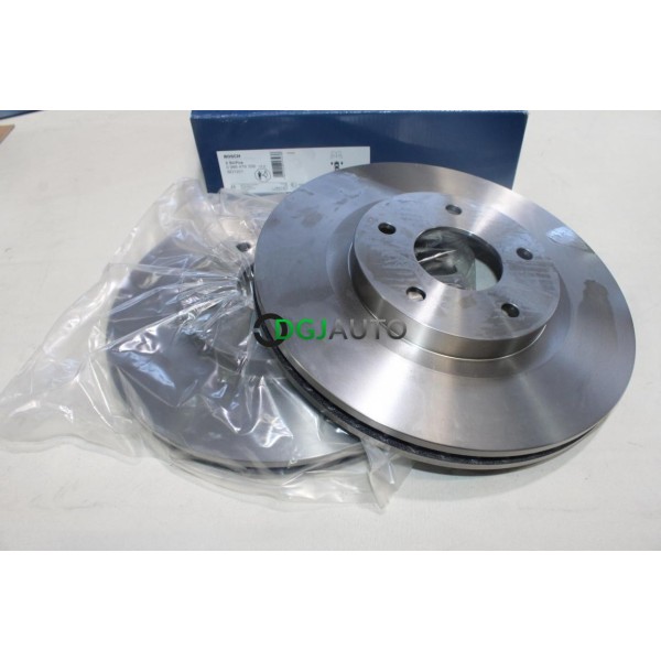 Lot 2 disques de frein avant ventilé 296.2mm diametre Bosch BD1201 0986479358 pour nissan Xtrail X-trail T31 qashqai J10 juke