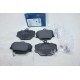 Lot 4 plaquettes de frein avant montage bosch Bosch BP240 0986424471 pour smart cabrio city crossblade roadster fortwo 450 451 