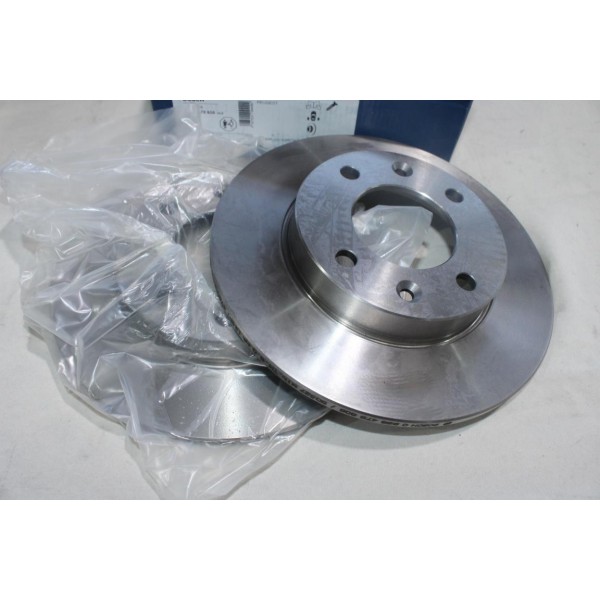 Lot 2 disques de frein arriere plein 247mm diametre Bosch 0986478608 BD527 pour citroen C2 C3 C4 berlingo xsara picasso peugeot 