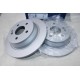 Lot 2 disques de frein arriere plein 296.2mm diametre Bosch BD976 0986479138 pour mercedes vito W639 