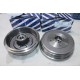 Jeu 2 tambours de frein arriere avec roulement de roue Bosch DB357 0986477287 pour renault kangoo 2 II zoe clio 4 IV captur 