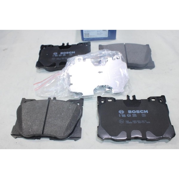 Lot 4 plaquettes de frein avant montage brembo Bosch BP2324 0986424335 pour mercedes classe C E GLC CLS EQC W205 W213 C253 C257 