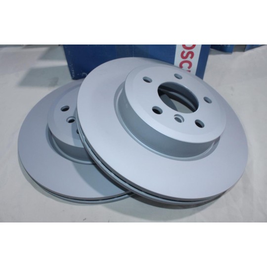 Lot 2 disques de frein avant ventilé 325mm diametre Bosch BD1195 0986479348 pour BMW X3 E83 