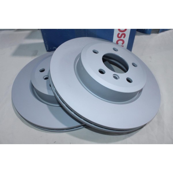 Lot 2 disques de frein avant ventilé 325mm diametre Bosch BD1195 0986479348 pour BMW X3 E83 