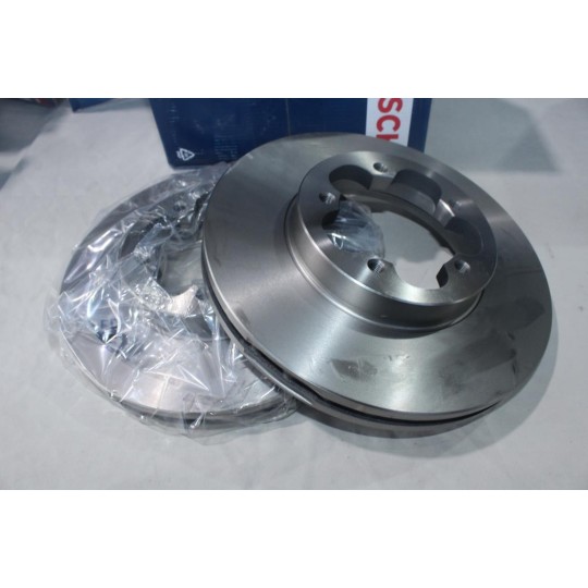 Lot 2 disques de frein avant ventilé 280mm diametre Bosch BD1251 0986479392 pour ford transit 6 VI partir de 2006 