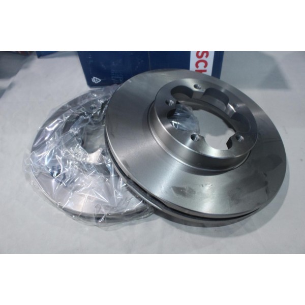 Lot 2 disques de frein avant ventilé 280mm diametre Bosch BD1251 0986479392 pour ford transit 6 VI partir de 2006 