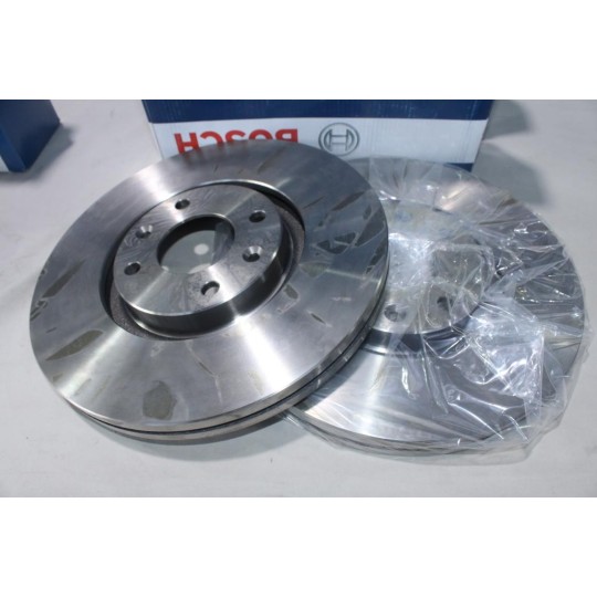 Jeu 2 disques de frein avant ventilé 302mm diametre Bosch BD1151 0986479288 pour alfa romeo junior citroen C4 C3 aircross e-C4 