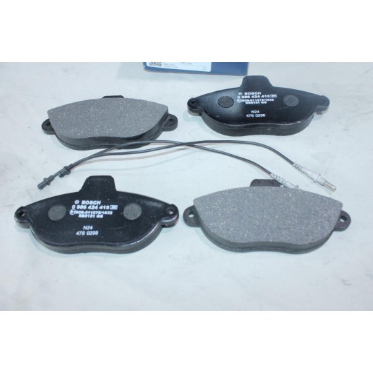 Lot 4 plaquettes de frein avant montage bendix Bosch BP205 0986424415 pour citroen evasion jumpy 1 fiat scudo ulysse 1 peugeot 