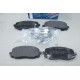 Lot 4 plaquettes de frein avant montage akebono Bosch BP974 0986494594 pour hyundai i10 kia picanto 