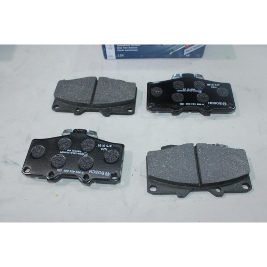 Jeu 4 plaquettes de frein avant montage sumitomo Bosch BP130 0986424268 pour toyota 4runner land cruiser prado 90 hilux 