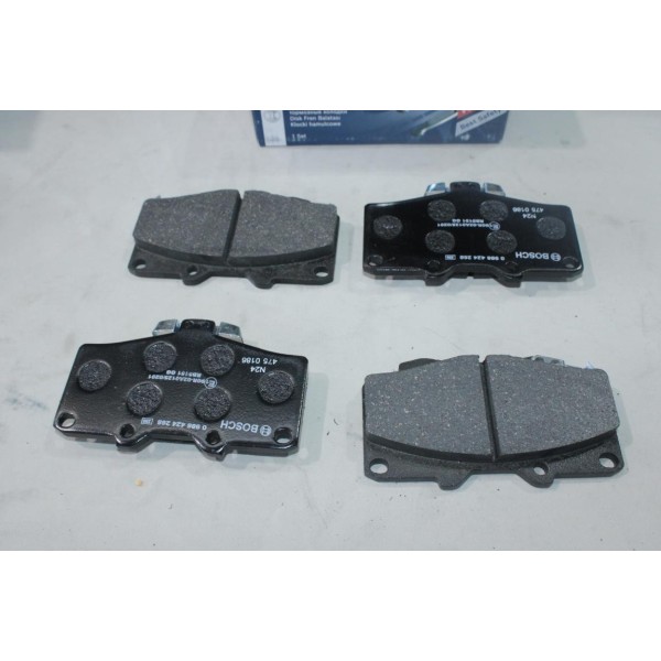Jeu 4 plaquettes de frein avant montage sumitomo Bosch BP130 0986424268 pour toyota 4runner land cruiser prado 90 hilux 