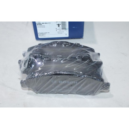 Lot 4 plaquettes de frein avant montage bosch Bosch BP969 0986494054 pour toyota avensis T25 corolla verso AR10 