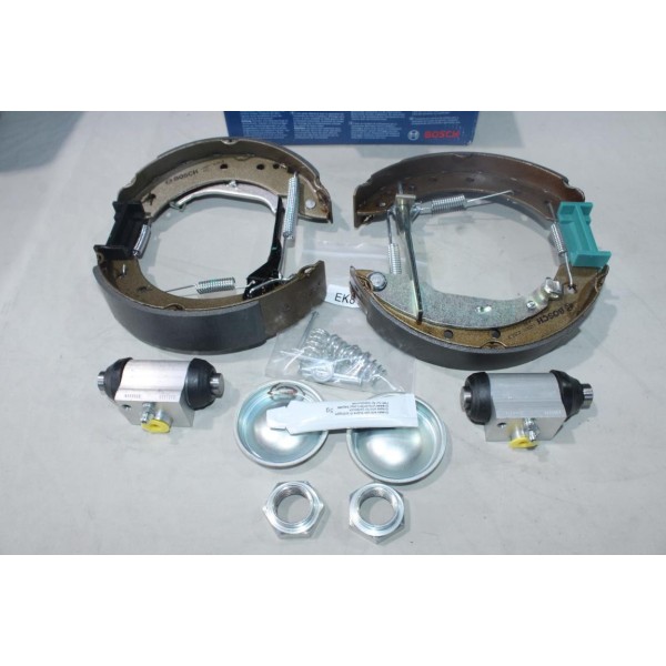Kit frein arriere prémonté 203x38mm montage girling Bosch KS548 0204114548 pour peugeot 206 dont SW 