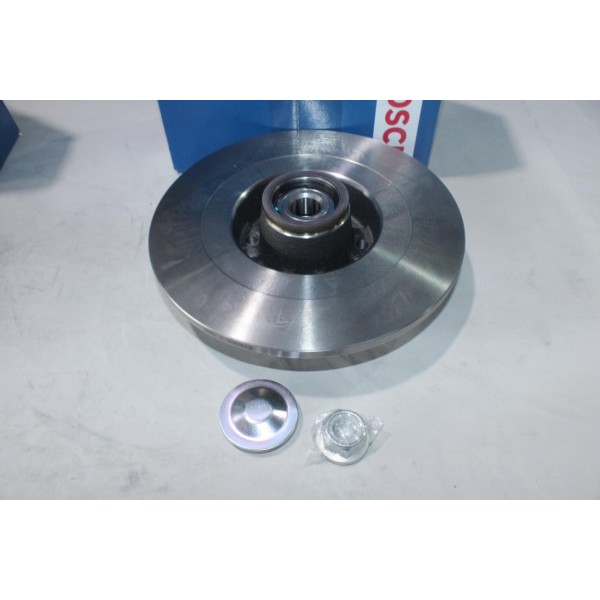 1 Disque de frein arriere plein 270mm diamètre avec roulement de roue Bosch BD1123 0986479274 pour renault megane 2 II scenic 2 