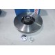 1 Disque de frein arriere plein 270mm diamètre avec roulement de roue Bosch BD1123 0986479274 pour renault megane 2 II scenic 2 