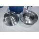 Lot 2 disques de frein arriere plein 258mm diametre Bosch BD762 0986478863 pour mercedes sprinter 1 W901 W902 W903 W904 