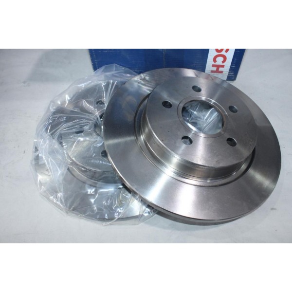 Jeu 2 disques de frein arriere plein 280mm diametre Bosch BD1049 0986479170 pour ford focus 2 II cmax c-max volvo S40 V40 V50 