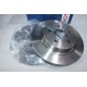 Jeu 2 disques de frein arriere plein 280mm diametre Bosch BD1049 0986479170 pour ford focus 2 II cmax c-max volvo S40 V40 V50 
