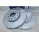 Lot 2 disques de frein avant ventilé 288mm diametre Bosch BD468 0986478546 pour audi 100 A4 A6 seat exeo skoda superb 1 