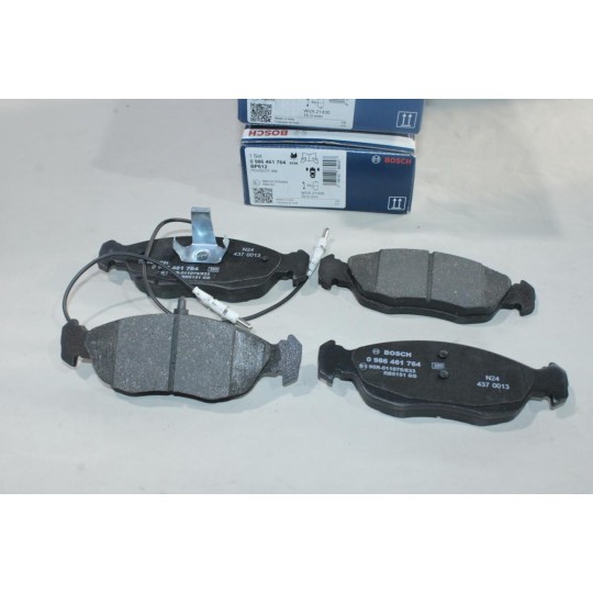 Lot 4 plaquettes de frein avant montage teves Bosch BP612 0986461764 pour peugeot 306 dont cabriolet 