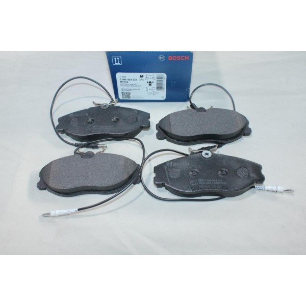 Jeu 4 plaquettes de frein avant montage girling Bosch BP103 0986424223 pour citroen ZX xsara peugeot 306 406 607 