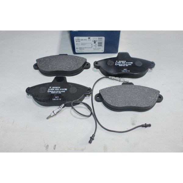 Lot 4 plaquettes de frein avant montage bendix Bosch BP205 0986424415 pour citroen evasion jumpy 1 I fiat scudo ulysse 1 